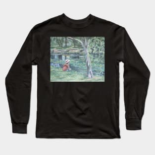 Quiet Contemplation in Nature Long Sleeve T-Shirt